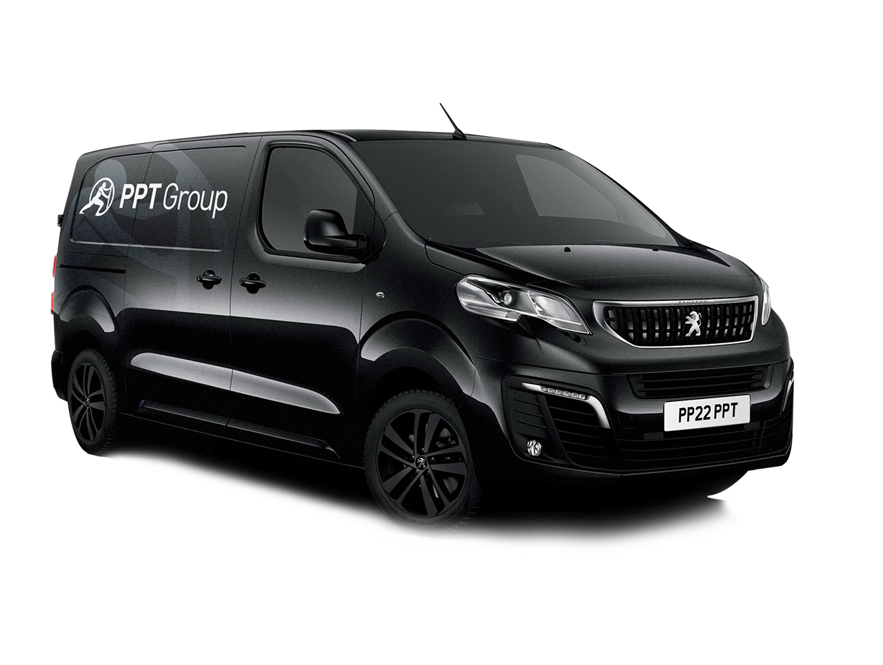 PPT Group van black front/side