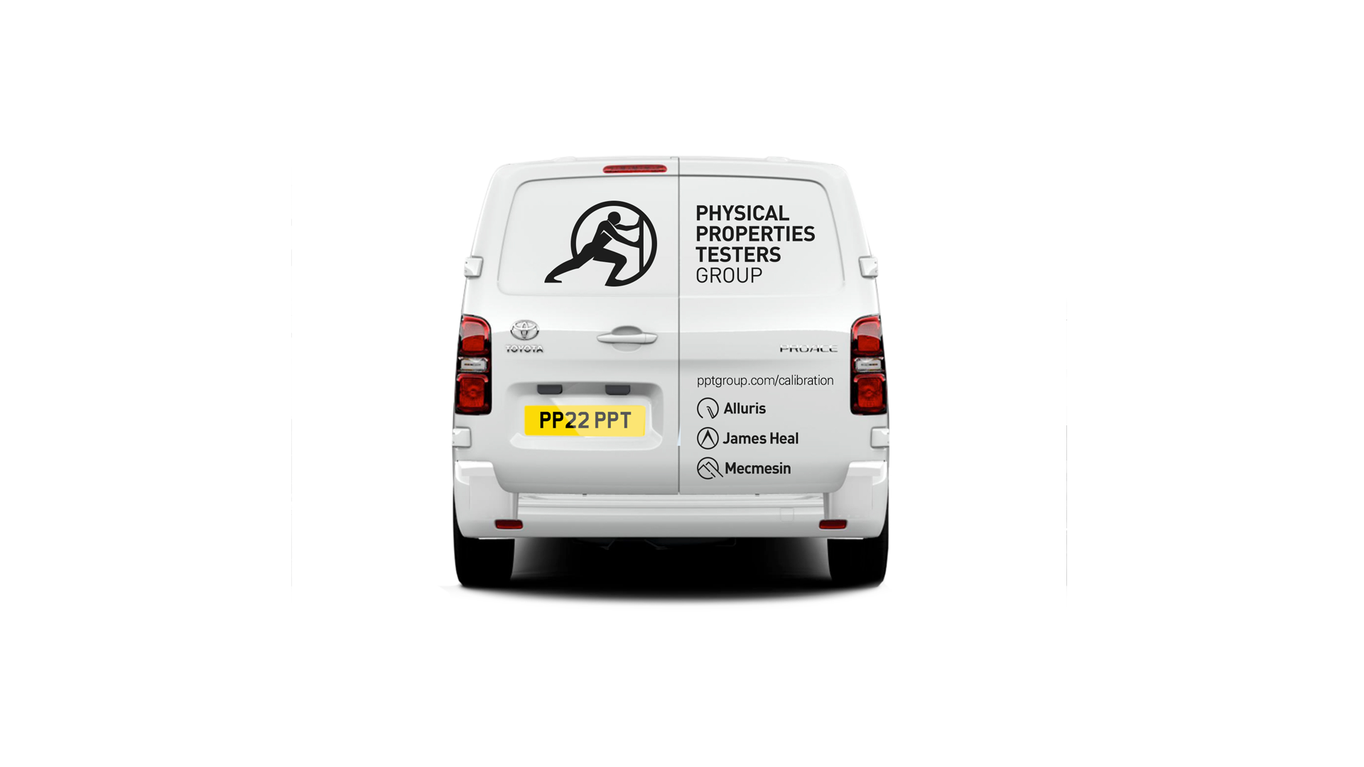 PPT Group van white rear