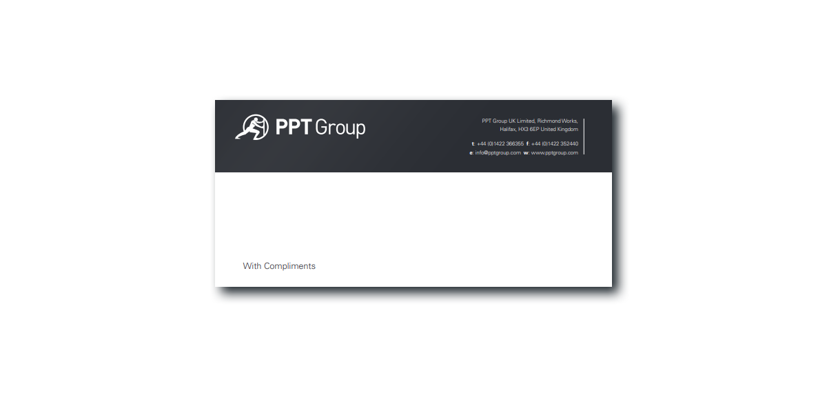 PPT Group compliments slip